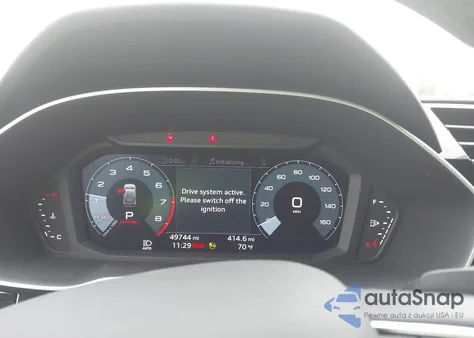 2021 Audi Q3 Premium 45 Tfsi S Line Quattro Tiptronic из США, поврежденный, VIN WA1DECF36M1008846